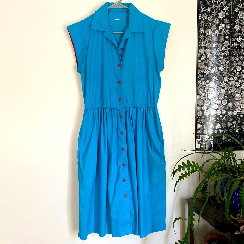 Vintage cap sleeve dress